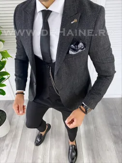Sacou barbati slim fit B4989 O1-4.3